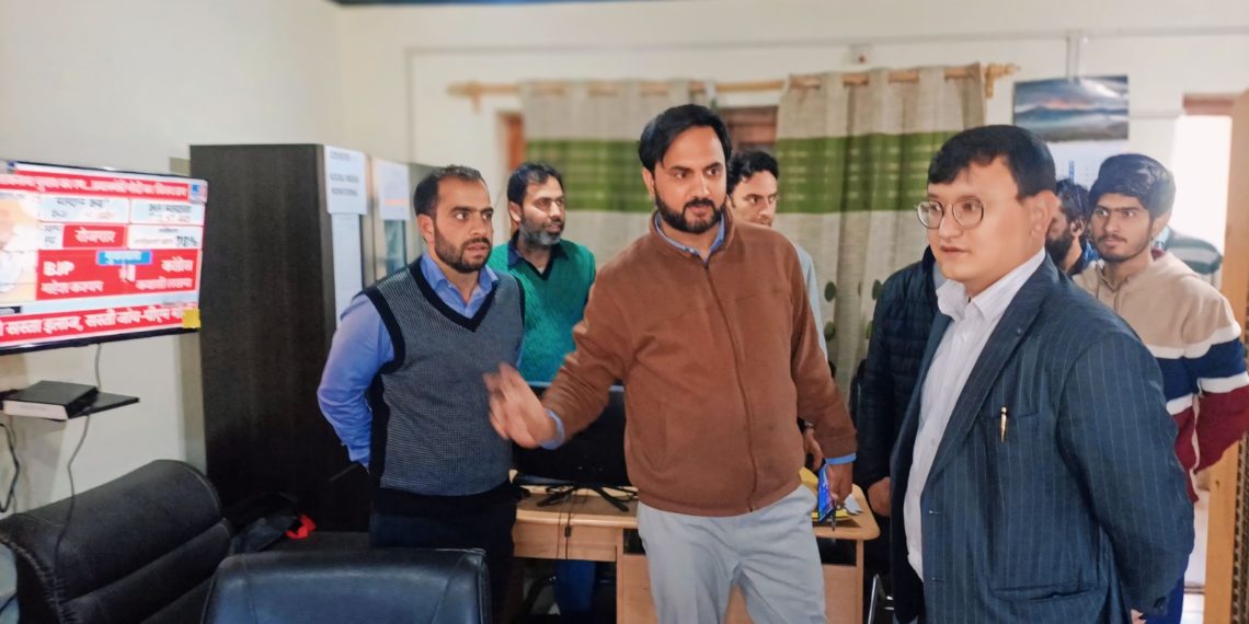 Lok Sabha Elections 2024: DEO B’la conducts inspection of MCMC, Media Center & Election Control Room