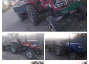 *Police seizes 06 vehicles for illegal extraction & transportation of minerals in Handwara*
