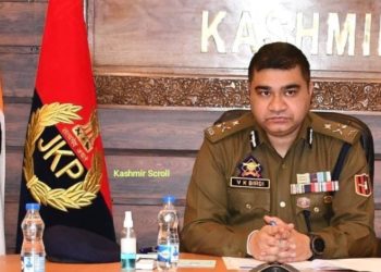 IGP Kashmir V.K Bridi greets people on the occasion of Eid-ul-Fitr