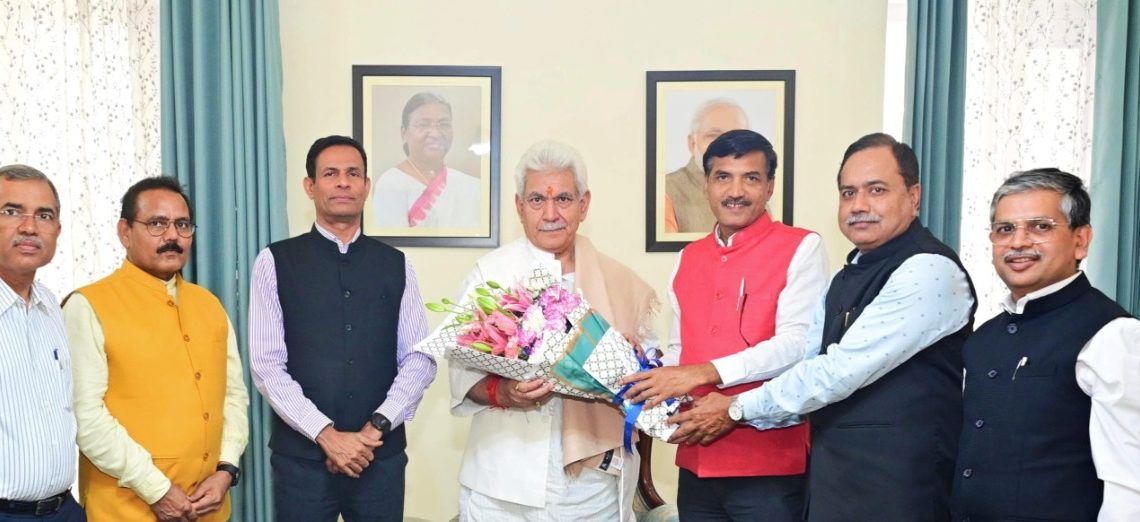Chairman & MD PGCIL calls on Lt Governor
