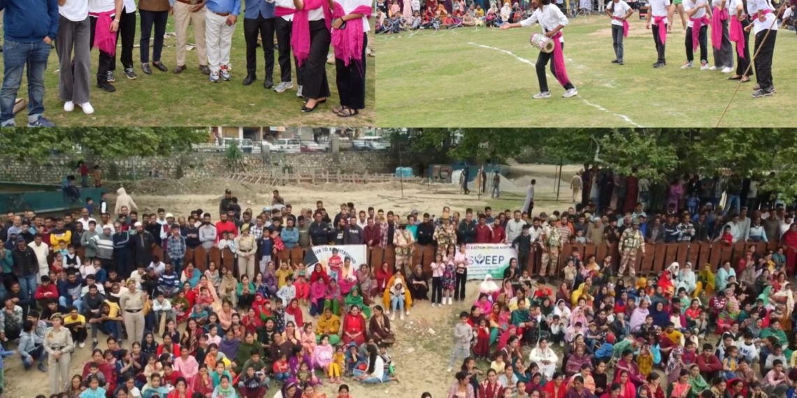 Lok Sabha Elections: 2024  Vibrant Nukkad Nataks under SVEEP Campaign held in Kishtwar