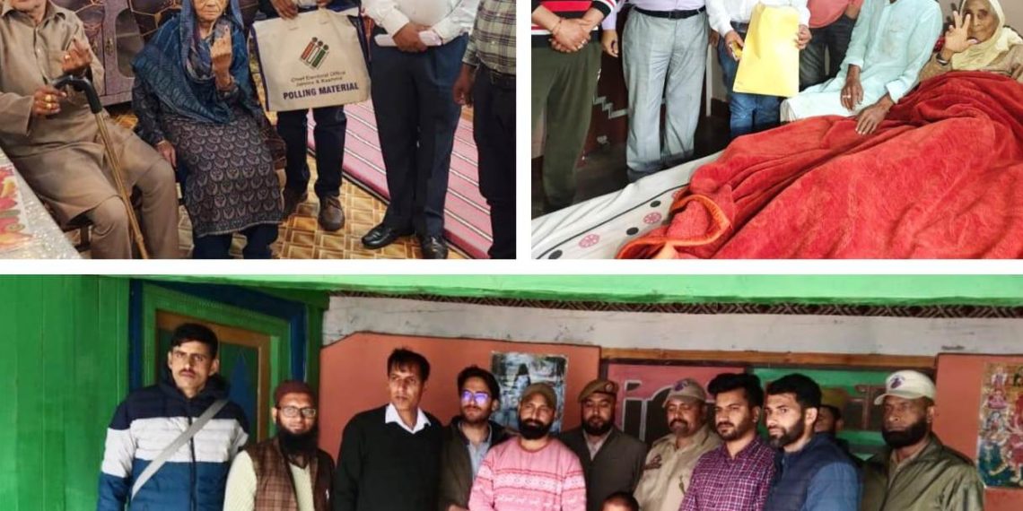 Lok Sabha Elections 2024: 116 votes casted through ECI’s unique Home Voting facility in Udhampur
