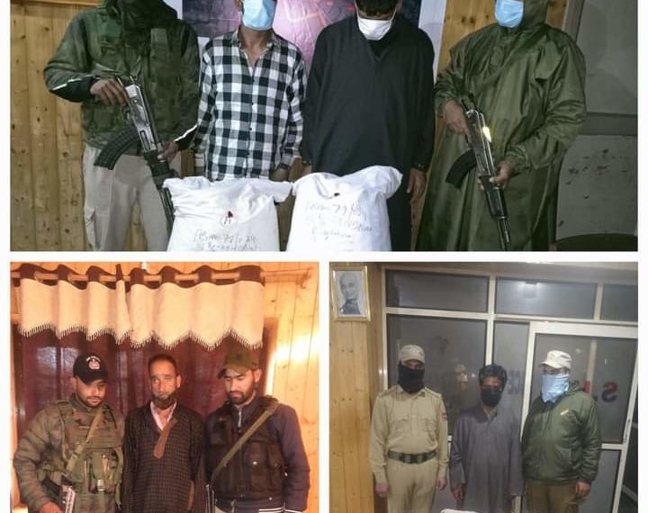 Massive Crack Down Against Drug Mafia in Anantnag continues, 07 Drug Peddlers arrested Within 24 Hours.