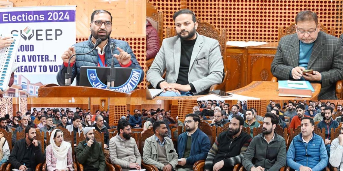 Lok Sabha Elections 2024 Training Programme for Micro-Observers held at Shopian
