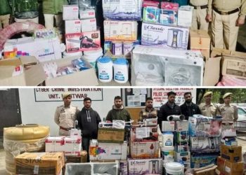 DISTRICT POLICE KISHTWAR WORKED OUT BURGLARY CASE, RECOVERED STOLEN PROPERTY AMOUNTING TO Rs. 6 LAKH