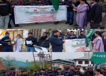 Lok Sabha Elections 2024   SVEEP: DEO Kupwara flags-off cycle race to raise voter awareness