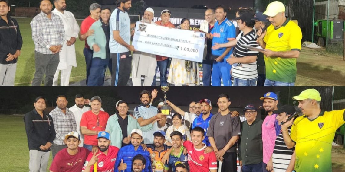 Yug Sports XI Clinches KPL Trophy; Consolation Prize Goes to Sharda XI Teetwal