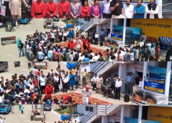 Lok Sabha Elections 2024  District SVEEP Cell Rajouri hosts Natrang’s Travelling Show Series “Lokatantra Ka Asli Mantra” in Nowshera