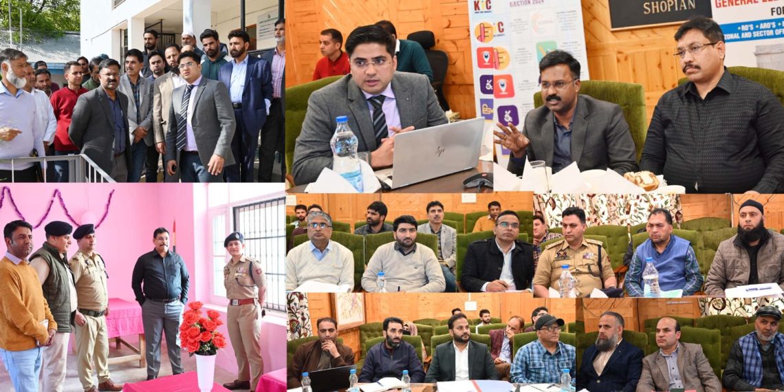 Lok Sabha Elections 2024  General, Police Observers for Anantnag-Rajouri PC visit Shopian