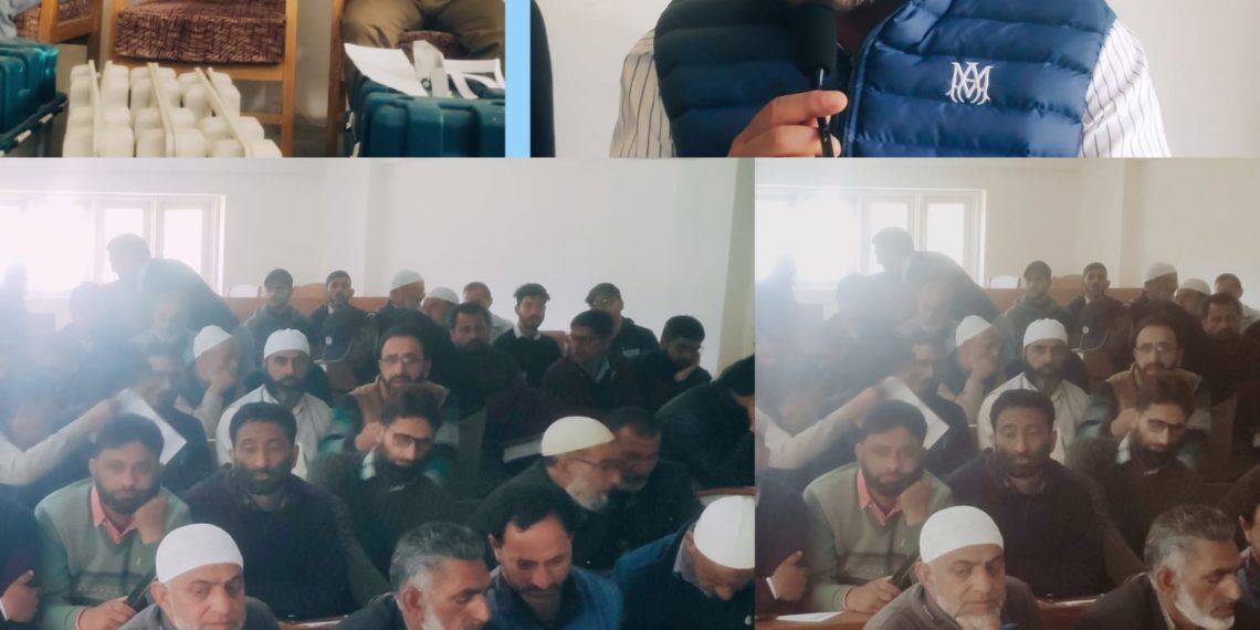 Training for poll staff(PO,P1 P2,P3) held at GDC Tangdar