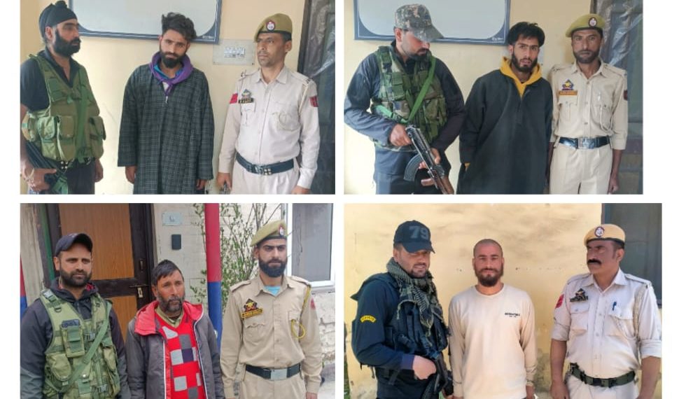 Police booked 8 notorious drug smugglers under PIT NDPS Act in Baramulla