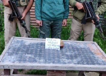 Sopore Police arrested one drug peddler and recovered contraband substance