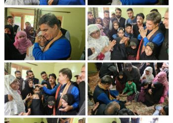 BJP UT President Ravinder Raina Reaches Out to Boat Tragedy Families in Srinagar”