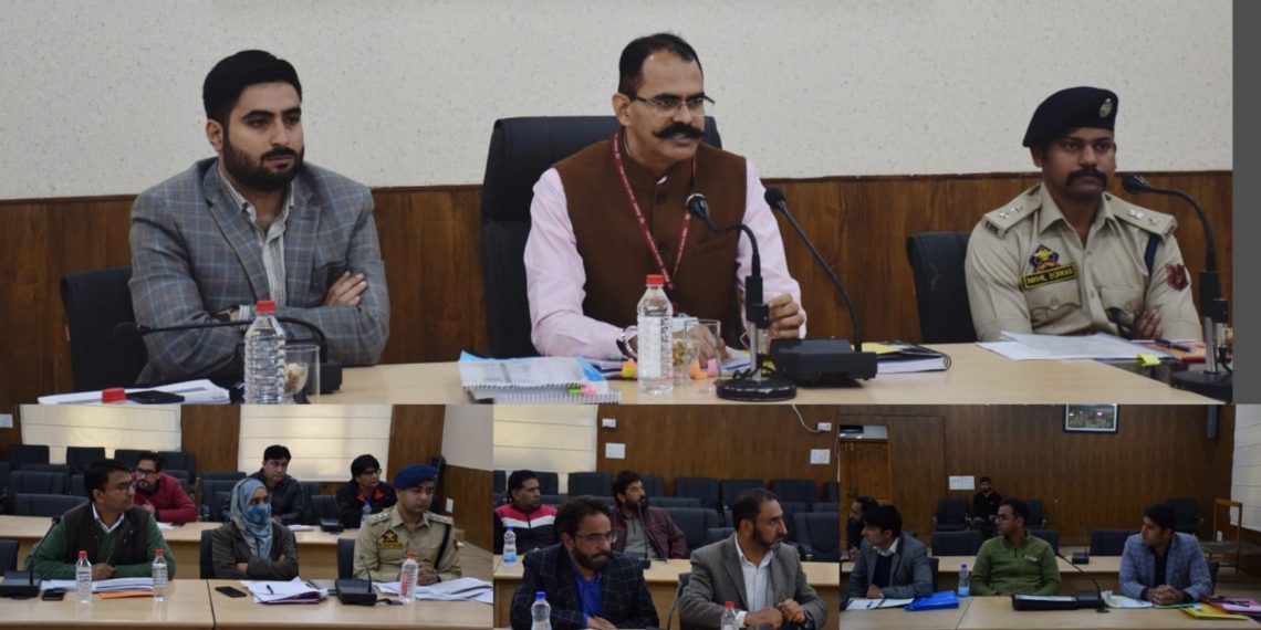 Lok Sabha Elections 2024   Expenditure Observer Baramulla PC reviews preparations in Budgam