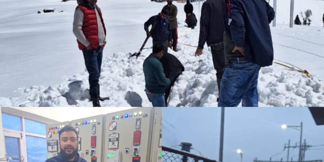 Grid-connectivity to Gurez restored fully; DC Bandipora Commends the team.