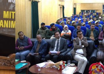 Six days long technical workshop cum training programme on ‘Human Wildlife Conflict for frontline staff’ commences at Dachigam National Park