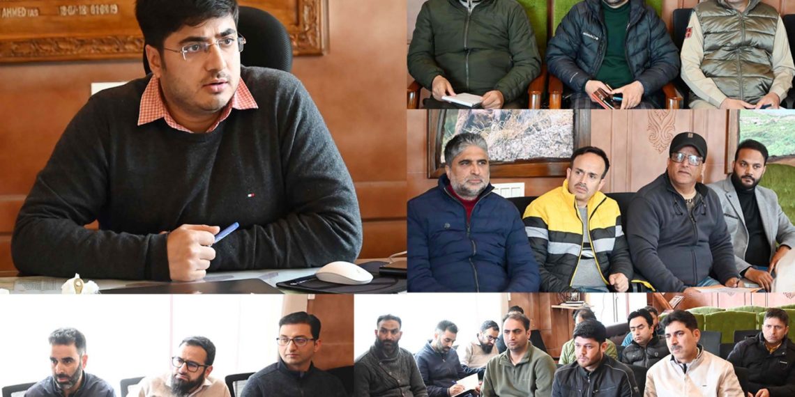 Lok Sabha Elections-2024  DEO Shopian reviews arrangements for Home Voting & Postal Voting