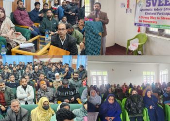 Lok Sabha Elections-2024  SVEEP awareness programme empowers Communities at Pulwama