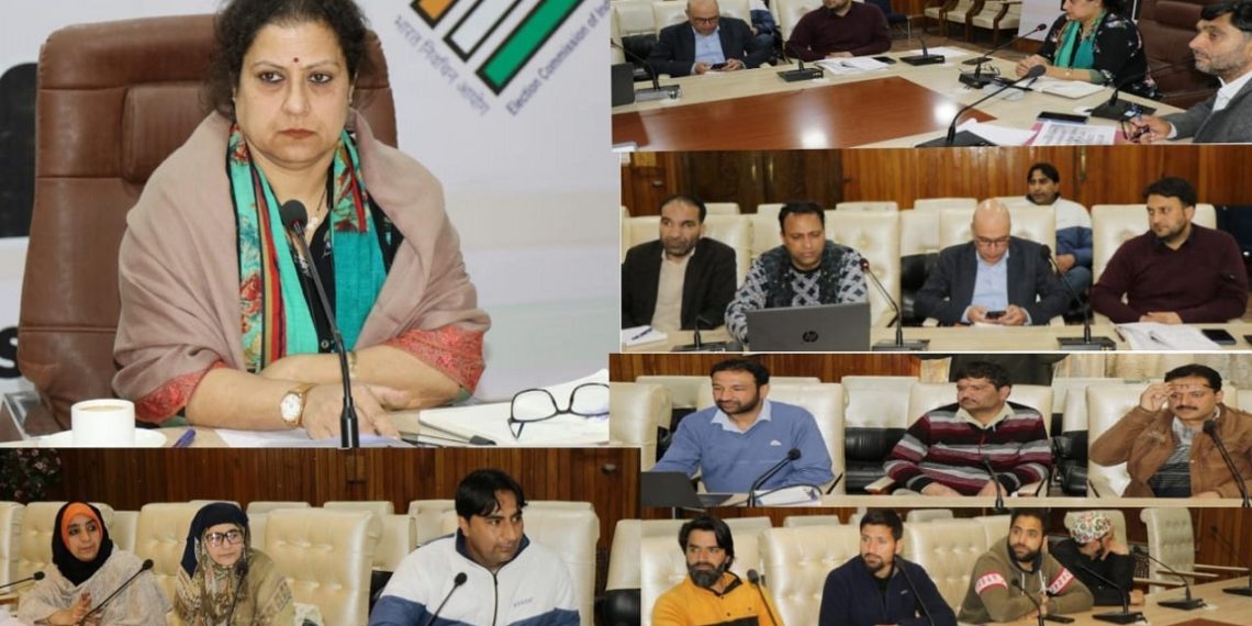 UT Media Nodal Officer interacts with AROs, Nodal Officers at Srinagar