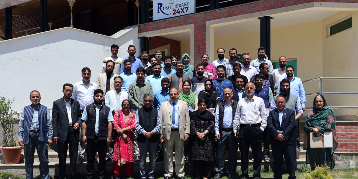 Senior Advisor Department of Science and Technology, GOI commends IUST, said the potential to emerge as a premier research Institute is manifest.