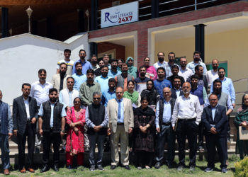 Senior Advisor Department of Science and Technology, GOI commends IUST, said the potential to emerge as a premier research Institute is manifest.