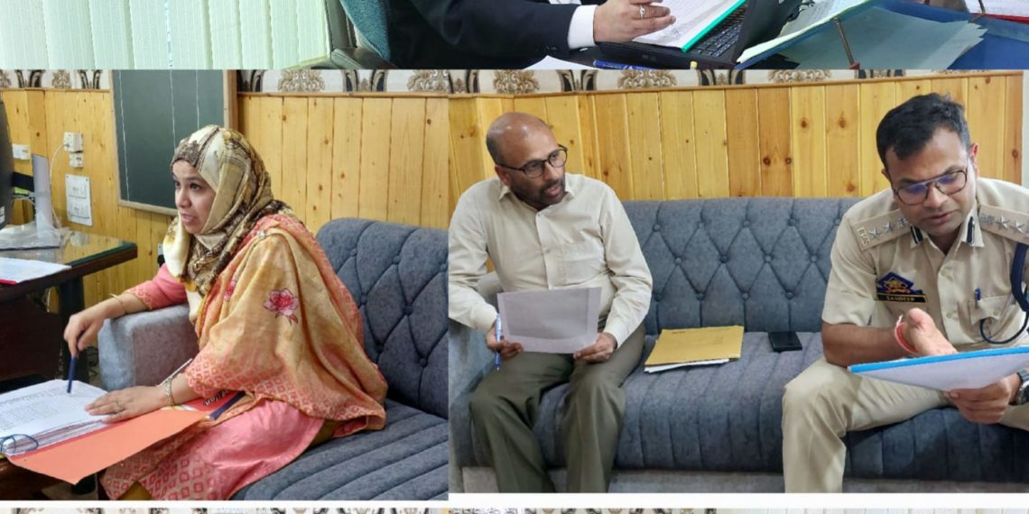Chairman DLSA, Ganderbal chairs UTRC meeting