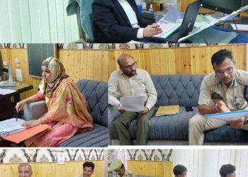 Chairman DLSA, Ganderbal chairs UTRC meeting