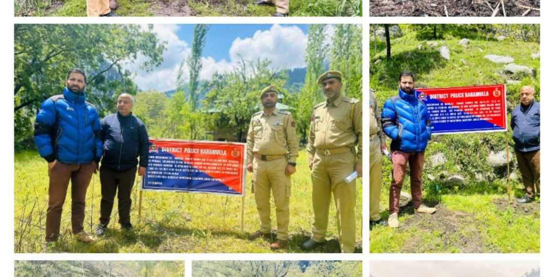 Police attaches properties of 7 terror handlers based in Pakistan worth lacs in Baramulla