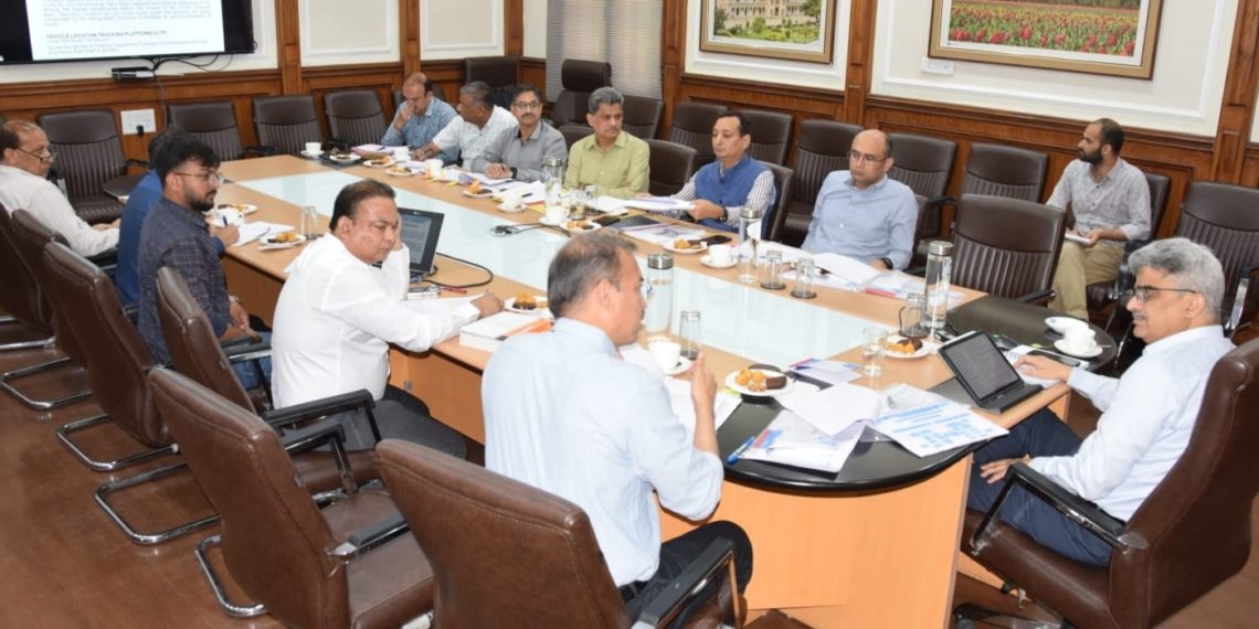 CS reviews progress on implementation of multiple reforms in Transport Deptt