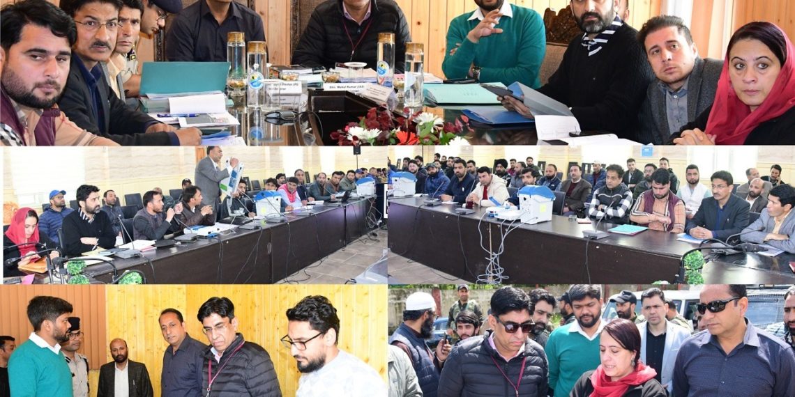 Lok Sabha Elections-2024 General& Police Observers for Srinagar PC visit Ganderbal