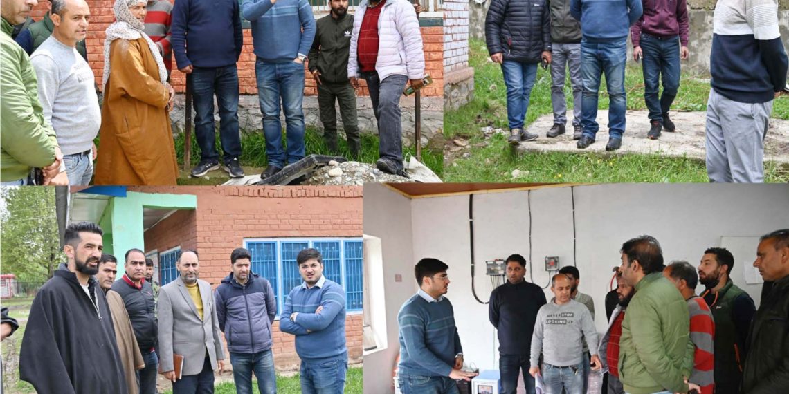 Lok Sabha Elections-2024  DEO Shopian inspects polling stations of AC Zainapora