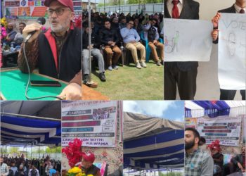 Lok Sabha Elections-2024  Awareness programme under SVEEP held at Pulwama’s Rahamoo