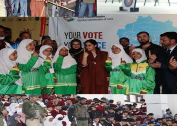 Uniting voters through Sports: DEO Kupwara inaugurates 3-day Archery training camp at Handwara for first-time voters under SVEEP
