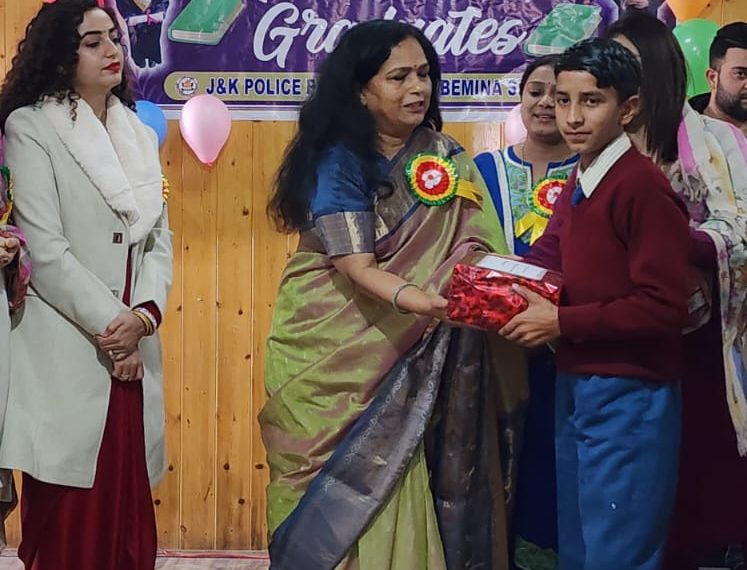 PWWA Inaugurates Smart Classes and Reception Centre at Police Public School Bemina, Srinagar, Dedicates New School Buses and Distributes School Kits to Wards of Fallen Heroes