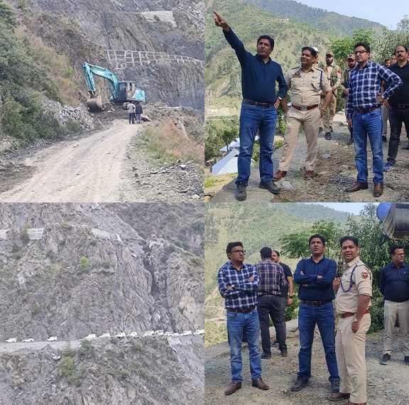 DC Ramban leads efforts to strengthen, restore road connectivity to Sub Division Gool