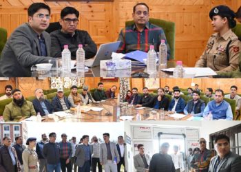 Lok Sabha Elections-2024  General & Police Observers for Srinagar PC visit Shopian