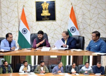 DC Kishtwar discusses arrangements for Shree Machail Mata Ji Yatra