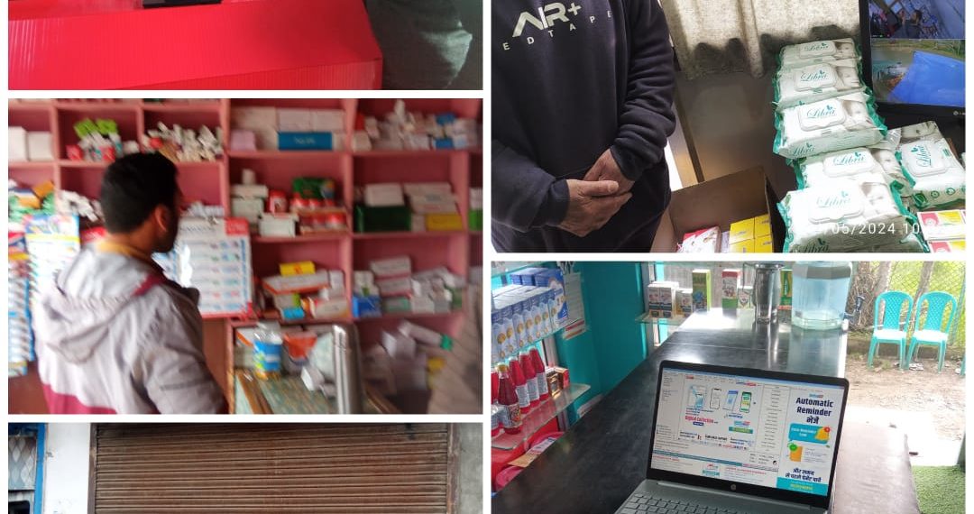 Drug Control Department conducts inspection of medicine sale establishments at Kulgam