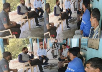 Cluster Head Model Higher Secondary School Sawjian Convenes Crucial Meeting with School Heads