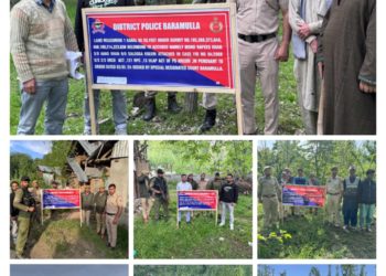 Police attaches properties of 7 terror handlers based in Pakistan worth lacs in Baramulla