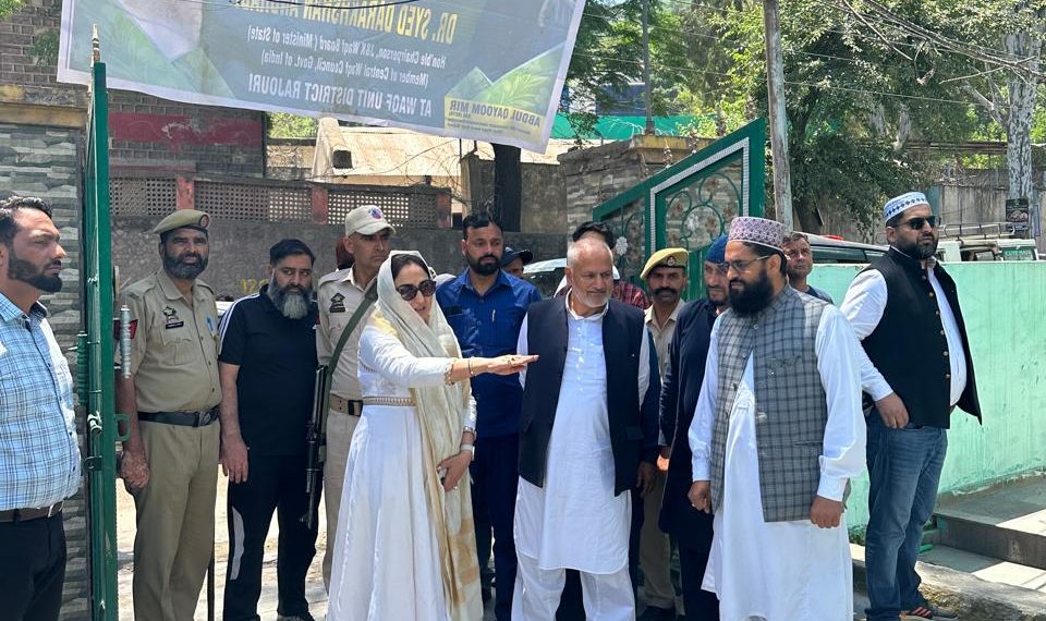 Dr Andrabi tours Naushera and Rajouri today