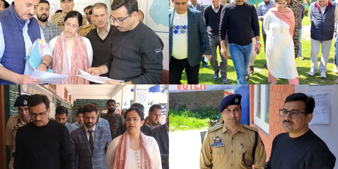 General Observer visits Kupwara to oversee election preparedness.