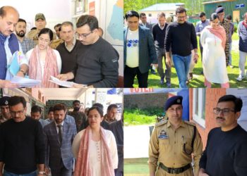 General Observer visits Kupwara to oversee election preparedness.