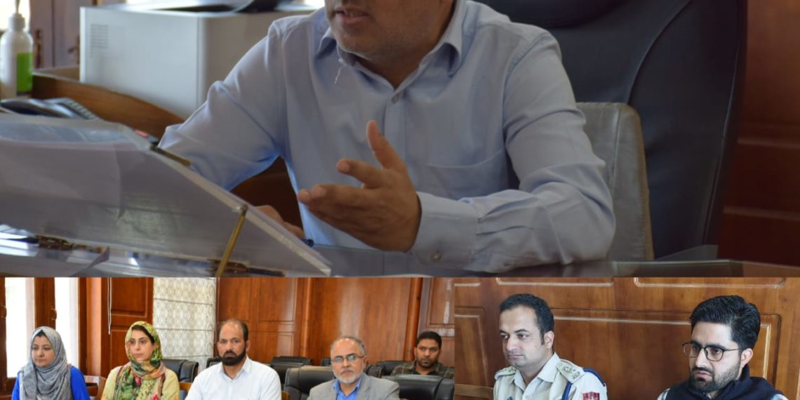 DC Bandipora chairs DRAC meeting; approves 03 cases