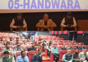Lok Sabha Elections 2024  Training for Home Voting poll staff held at Handwara