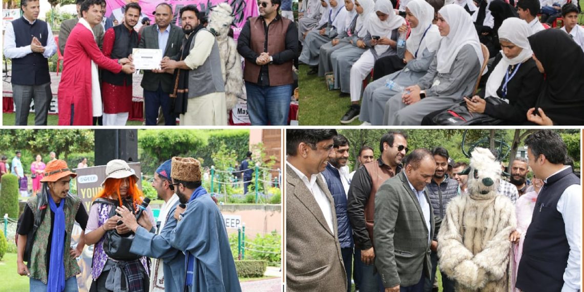 Lok Sabha Elections 2024 Jashn-e-Intikhab under SVEEP organised at Chashma Shahi Garden