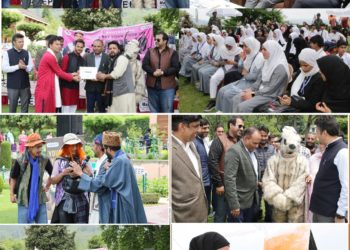 Lok Sabha Elections 2024  Jashn-e-Intikhab  under SVEEP organised at  Chashma Shahi Garden