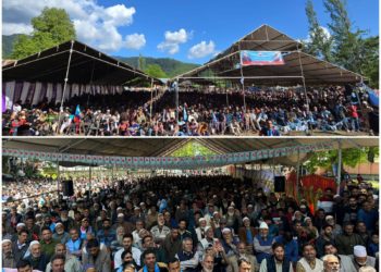 Sajad Lone garners massive support in Sopore & Lolab Constituencies