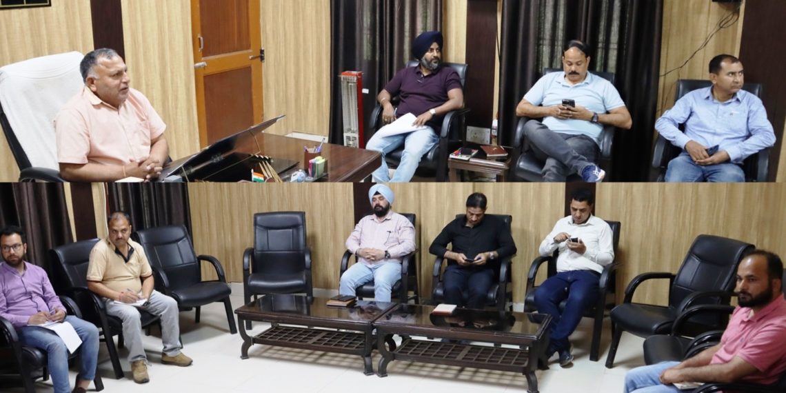 DDMC discusses relief measures for disaster-affected families at Ramban