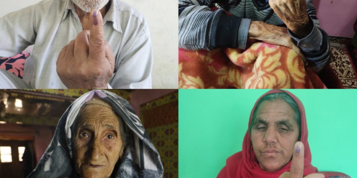 Lok Sabha Elections 2024: Home voting commences in Baramulla 449 Elderly & PwD voters availing Postal ballot facility at their doorsteps